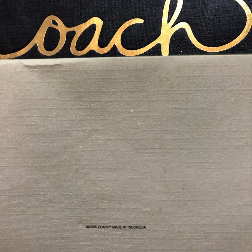 VINTAGE/COLLECTORS item:Coach shopping bag., 65th anniversary,2006 issued. - Picture 7 of 7